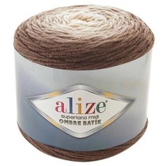 Пряжа Alize "Superlana Midi Ombre Batik", цвет: 7272, 510 м, 300 грамм (2 мотка)