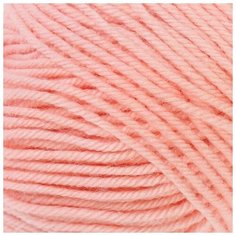 Пряжа Пехорка "Детский каприз тёплый", 125 метров, 10 мотков по 50 грамм, цвет: 1129 нежная роза