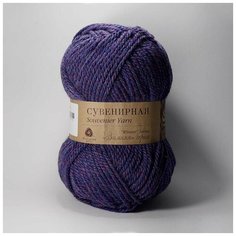 Пряжа Пехорка "Сувенирная", 160 метров, 5 мотков по 200 грамм, цвет: 1052 синерозовый