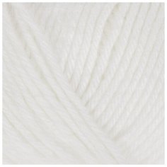 Пряжа Пехорка "Молодёжная", 280 метров, 5 мотков по 200 грамм, цвет: 01 белый
