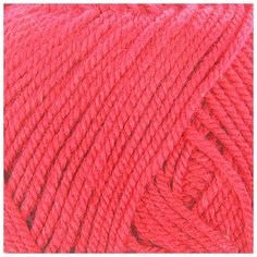 Пряжа Пехорка "Народная", 220 метров, 5 мотков по 100 грамм, цвет: 58 коралл