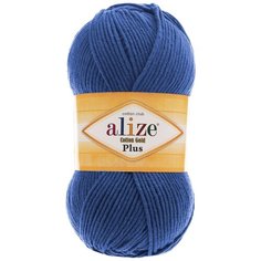 Пряжа Alize "Cotton Gold Plus", 200 метров, 5 мотков по 100 грамм, цвет: 279 джинс