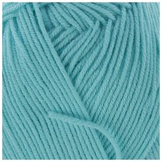 Пряжа Пехорка "Детская объёмная", 400 метров, 5 мотков по 100 грамм, цвет: 222 голубая бирюза