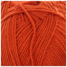 Пряжа Пехорка "Акрил", 300 метров, 5 мотков по 100 грамм, цвет: 31 терракот
