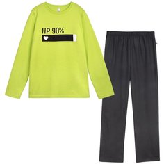 Пижама Bossa Nova размер 140, лайм/темно-серый