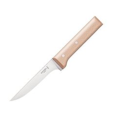 Нож разделочный для мяса и курицы Opinel №122, деревянная рукоять, нержавеющая сталь, 001822