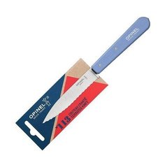 Нож столовый Opinel №113, деревянная рукоять, блистер, нержавеющая сталь, синий 001922