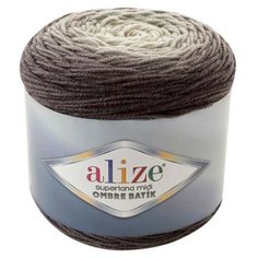 Пряжа Alize "Superlana Midi Ombre Batik", цвет: 7290, 510 м, 300 грамм (2 мотка) (количество товаров в комплекте: 2)