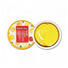 FarmStay Гидрогелевые патчи с витаминным комплексом, 60 шт FarmStay DR-V8 Vitamin Hydrogel Eye Patch