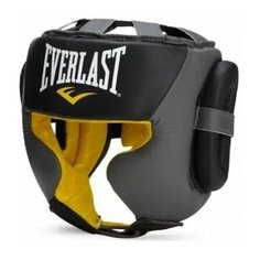 Шлем Everlast Sparring LXL черн/сер.