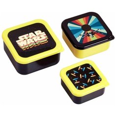 Набор контейнеров для хранения продуктов Funko: Звёздные Войны Ретро (Star Wars Retro) Ретро Транспорт (Retro Vehicl) (UT-SW06324) 3 шт