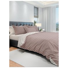Постельное бельё Amore Mio Eco cotton Dots 2 сп.