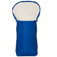 Конверт-мешок Чудо-Чадо меховой Классика 92 см синий