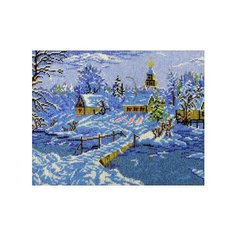 Набор для вышивания бисером "Зимняя сказка", 26х33,5 см, арт. В84