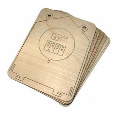 Конструктор деревянный Древо Игр "Кормушка для птиц малая"