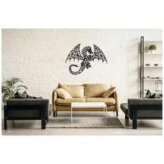 Деревянный интерьерный пазл EWA Designt "Дракон" Eco Wood Art
