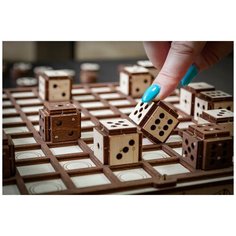 Конструктор деревянный 3D EWA Eco Wood Art "Gameset. Игровой набор", 620 деталей