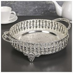 Поднос сервировочный “Солон” с ручками 34х24,5х9 3590485 Сима ленд