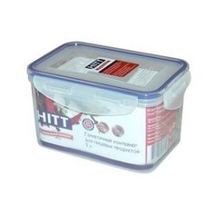 Контейнер для продуктов, герметичный, прямоугольный, 0,7 литра Hitt