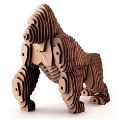 Деревянный конструктор Uniwood "Горилла с набором карандашей"