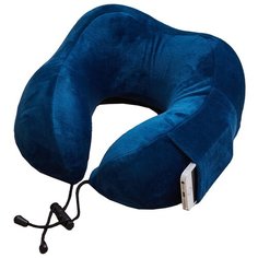 Анатомическая подушка Comfort Expert 28*26*13 на шею (Синяя)