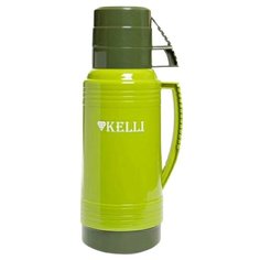 Классический термос Kelli KL-0945, 1 л зеленый