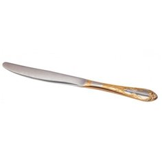 Нож столовый цельнометаллический М-18 Посольский с покрытием ЛНТП НС-М18ЦЛНТП Павловский завод им. Кирова