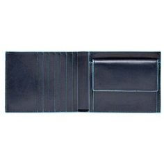 Кошелек мужской Piquadro Blue Square, синий, арт. PU1239B2R/BLU2