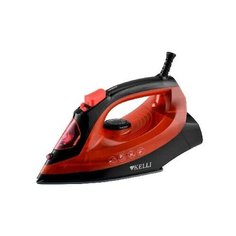 Утюг KELLI KL-1639 черно-красный