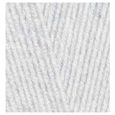 Пряжа для вязания Ализе LanaGold 800 (49% шерсть, 51% акрил) 5х100г/800м цв.684 пепельный меланж ALIZE LANA.GOLD.800.684