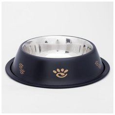 Миска нескользящая цветная с рисунком, 900 мл 1064524 Сима ленд