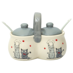 Elrington Набор для специй с ложками «коты-поварята», 5 предметов