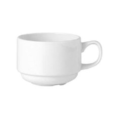 Чашка чайная «Симплисити Вайт»; фарфор; 300мл, Steelite, арт. 1101 0188