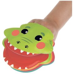 Книжка для ванной Жирафики игра на руку, "Малыш Крок", 13*13 см, ПВХ (939834)