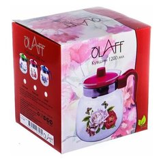 Olaff Кувшин Sweet home 1300 мл, синий