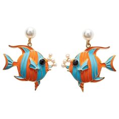 BRADEX Серьги Рыбки AS 1177