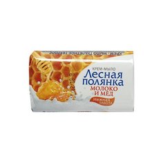 Крем-мыло кусковое Лесная полянка Молоко и мёд, 90 г