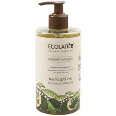 Мыло жидкое ECOLATIER Глубокое питание, 460 мл