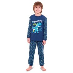 Пижама N.O.A. размер 134 (38), темно-синий NOA