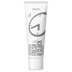 SPASTA/Натуральная зубная паста FRESH OCLOCK Суперотбеливание и защита от кариеса, 90 мл