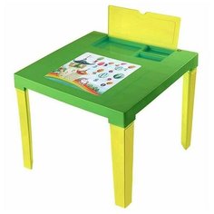 Стол детский elfplast "Алладин"(зеленый/желтый)