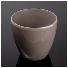 Кашпо со вставкой 4 л "Deco twin", цвет шаде 1510851 Santino