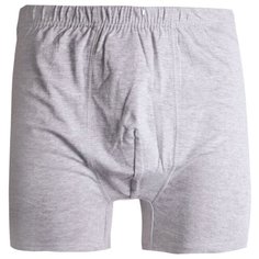 N.O.A. Трусы боксеры с профилированным гульфиком, размер 50, светло-серый меланж NOA