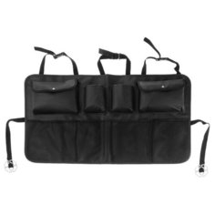 Органайзер на заднее сиденье 87 х 47 см, 8 карманов, кожа PU, черный 5099300 Сима ленд