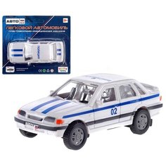 Машинка автоrus инерционная, "Полиция", 10,8*4,6*3 см, на блистере (314АР)