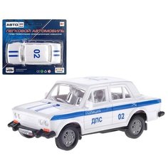 Машинка автоrus инерционная, "Полиция", 11,2*4,6*3 см, на блистере (324АР)