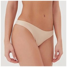 Innamore Трусы стринги с низкой посадкой Basic microfiber, размер 2(42), бежевый