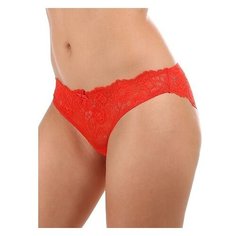 Innamore Трусы слипы кружевные Basic lace, размер 4(46), оранжевый