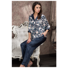 Комплект MIA-AMORE, размер XXL, темно-синий/белый