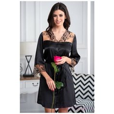 Халат MIA-AMORE, размер XL, черный